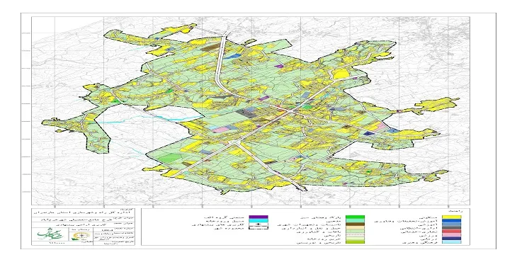  دانلود طرح جامع-تفصیلی شهر خرم آباد استان مازندران سال 98 + نقشه ها