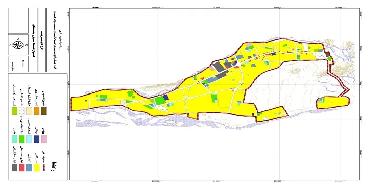 دانلود طرح جامع شهر بنت سال 94 + آلبوم نقشه ها