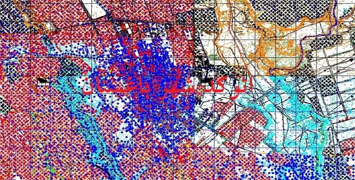 دانلود نقشه اتوکد (Autocad) شهر باغستان