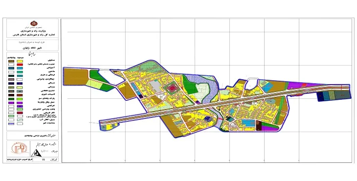 دانلود طرح جامع شهر خان زنیان سال 92 + آلبوم نقشه ها