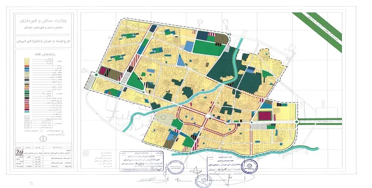 دانلود طرح جامع شهر شیروان سال 80 + آلبوم نقشه ها