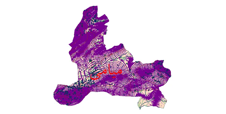 دانلود نقشه های شیپ فایل شهرستان میامی + کاملترین لایه GIS