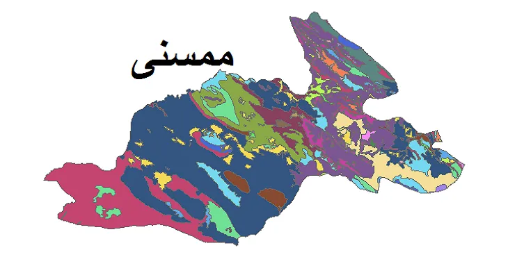 بروزترین نقشه شیپ فایل کاربری اراضی شهرستان ممسنی + PDF