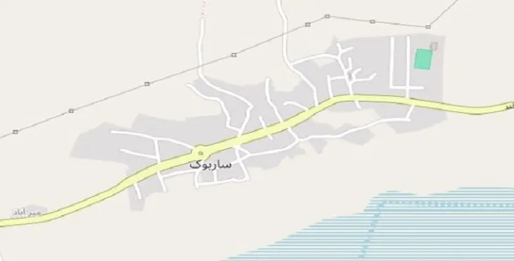 دانلود نقشه شهر ساربوک + pdf با کیفیت بالا