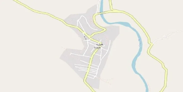 دانلود نقشه شهر هوره + pdf با کیفیت بالا