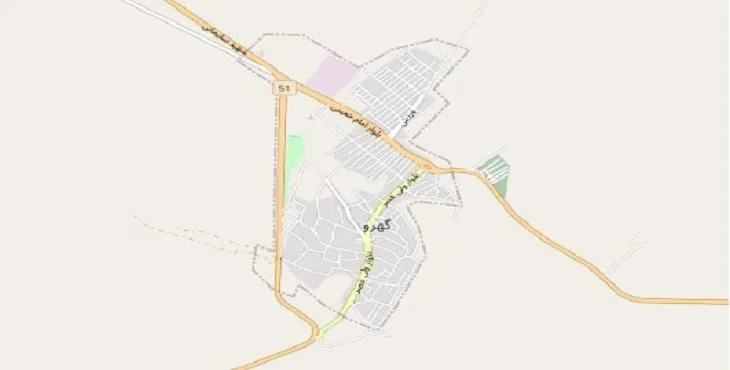 دانلود نقشه شهر گهرو + pdf با کیفیت بالا