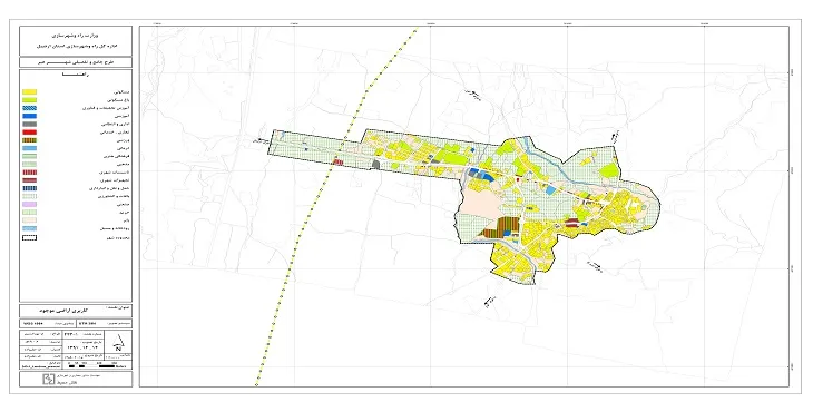 دانلود طرح جامع-تفصیلی شهر هیر سال 91 + آلبوم نقشه ها
