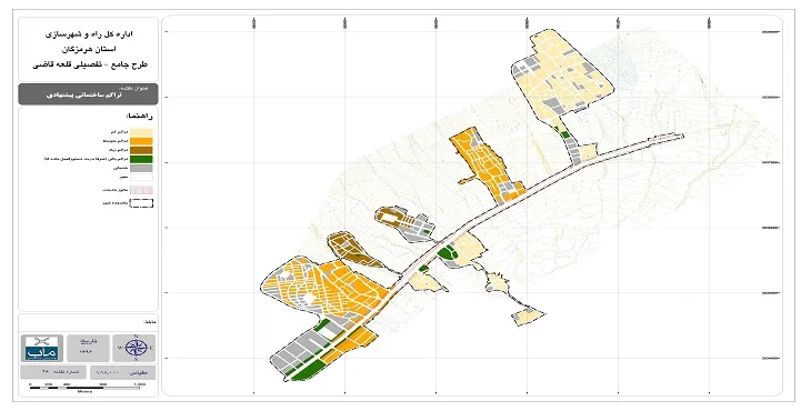  دانلود طرح جامع شهر قلعه قاضی سال 92+آلبوم نقشه ها