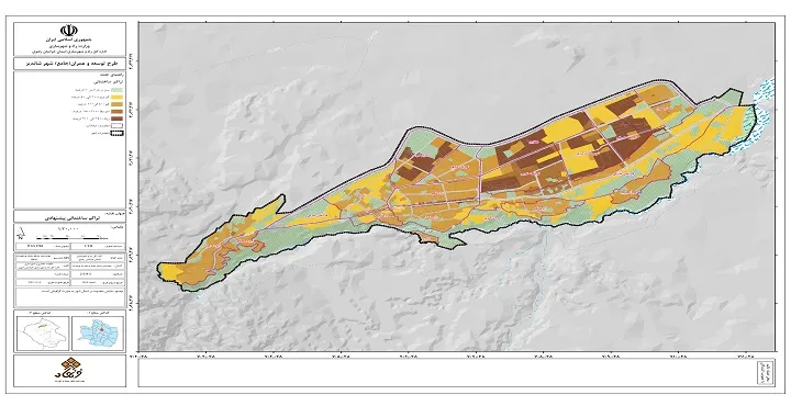 دانلود طرح جامع شهر شاندیز سال 94 + آلبوم نقشه ها