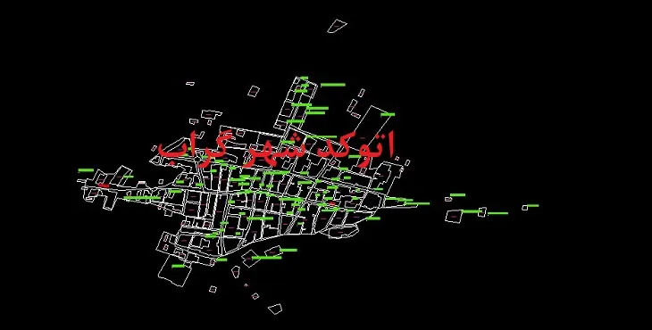 دانلود نقشه اتوکد شهر گراب