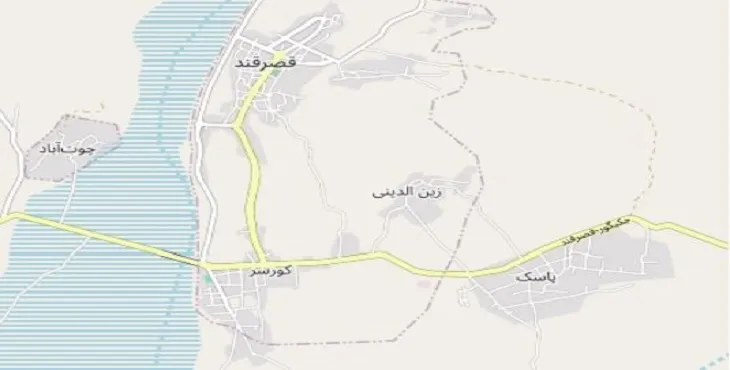 دانلود نقشه شهر قصرقند + pdf با کیفیت بالا