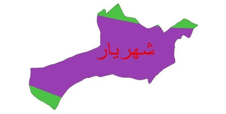 نقشه شیپ فایل اقلیمشناسی شهرستان شهریار + 7 لایه اقلیمی