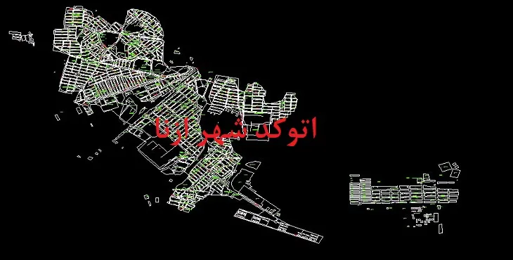 دانلود نقشه اتوکد شهر ازنا