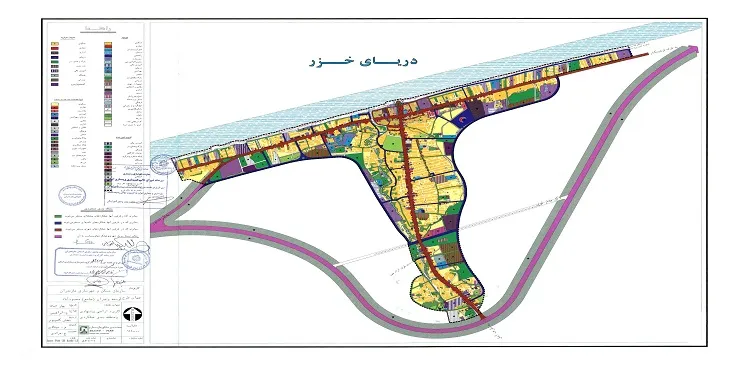 دانلود آلبوم نقشه های طرح جامع شهر محمودآباد