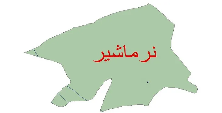 نقشه شیپ‌ فایل اقلیم‌شناسی شهرستان نرماشیر + 7 لایه اقلیمی
