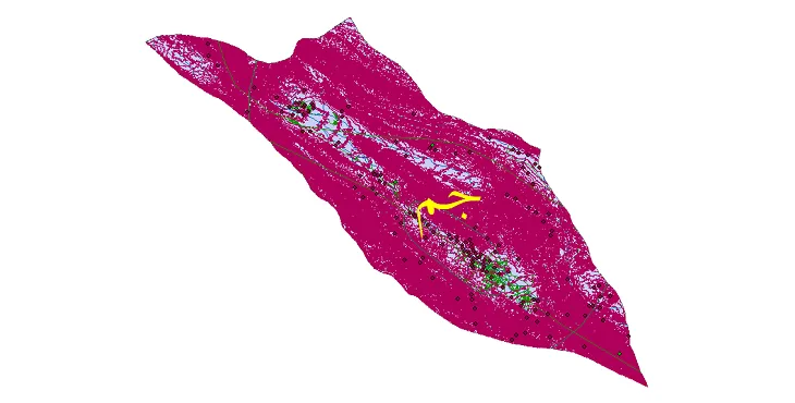 دانلود نقشه های شیپ فایل شهرستان جم + کاملترین لایه GIS