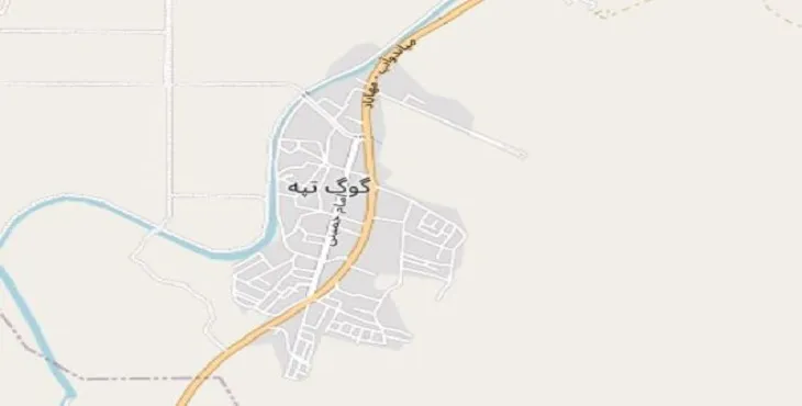 دانلود نقشه شهر گوگ تپه + pdf با کیفیت بالا