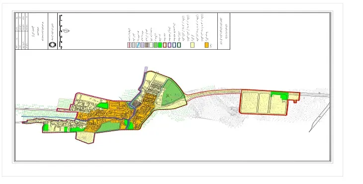 دانلود آلبوم نقشه های طرح جامع شهر کمه