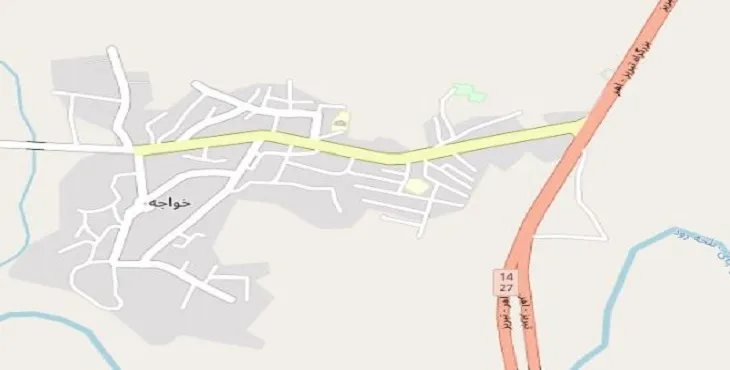 دانلود نقشه شهر خواجه + pdf با کیفیت بالا