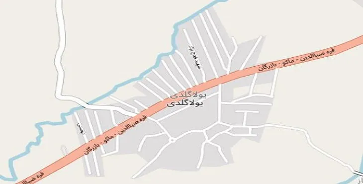 دانلود نقشه شهر یولاگلدی + pdf با کیفیت بالا
