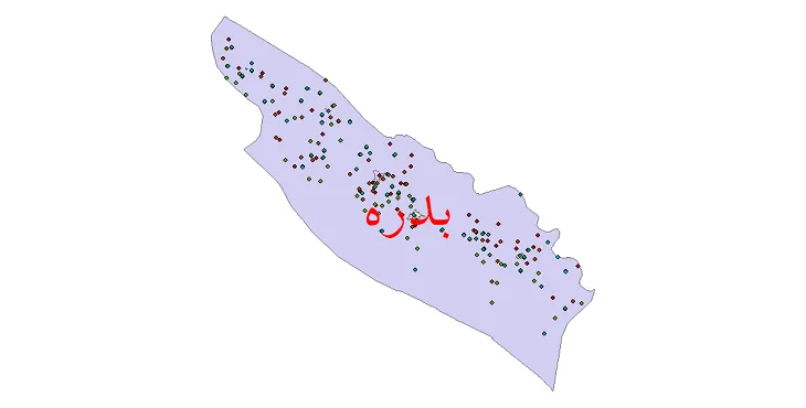 دانلود نقشه جمعیت نقاط شهری و روستایی شهرستان بدره از سال 1335 تا 1395