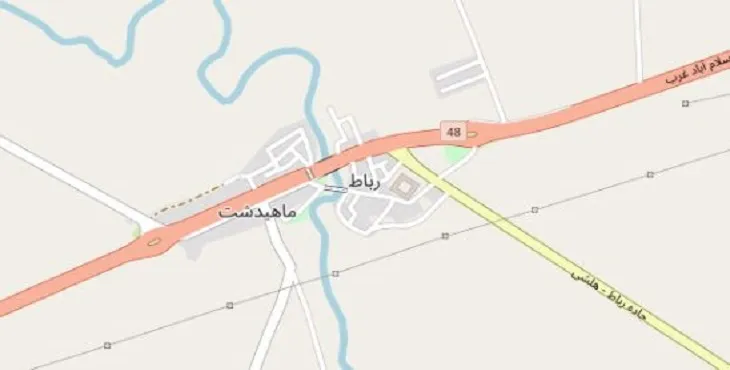 دانلود نقشه شهر ماهیدشت + pdf با کیفیت بالا