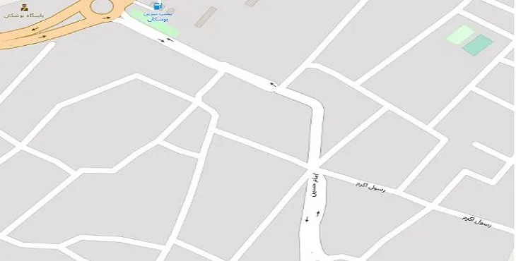 دانلود نقشه شهر بوشکان + pdf با کیفیت بالا