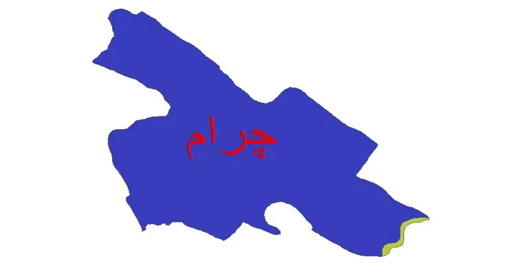 نقشه شیپ‌ فایل اقلیم‌شناسی شهرستان چرام + 7 لایه اقلیمی