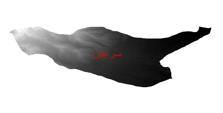 دانلود نقشه دم (DEM) شهرستان سرعین | دقت 30 متر