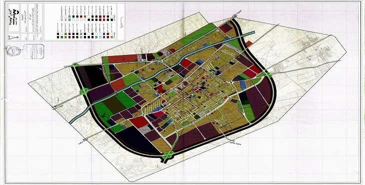دانلود آلبوم نقشه های طرح جامع شهر خاش