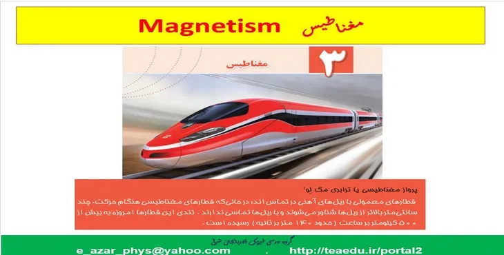 دانلود پاورپوینت مغناطیس