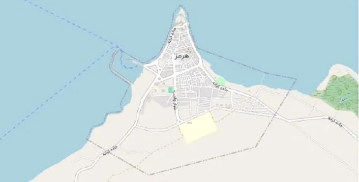 دانلود نقشه شهر هرمز + pdf با کیفیت بالا