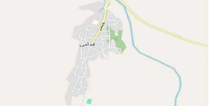 دانلود نقشه شهر فدامی + pdf با کیفیت بالا