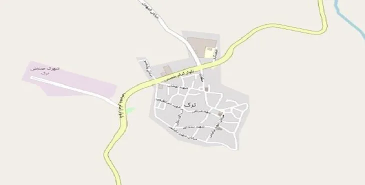 دانلود نقشه شهر ترک + pdf با کیفیت بالا