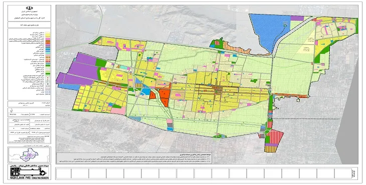 دانلود طرح جامع شهر نجف آباد سال 95 + آلبوم نقشه ها