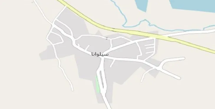 دانلود نقشه شهر سیلوانه + pdf با کیفیت بالا