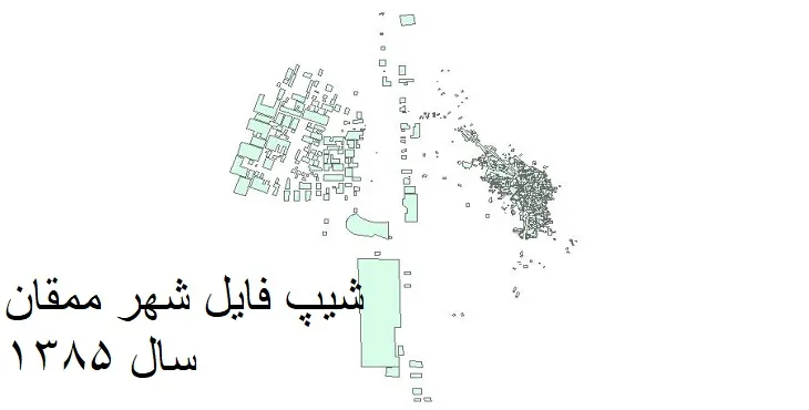 دانلود شیپ فایل بلوک آماری شهر ممقان