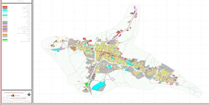 دانلود نقشه کاربری اراضی شهر هشترود | وضع موجود+پیشنهادی