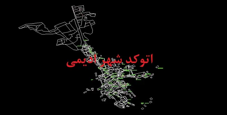 دانلود نقشه اتوکد شهر ادیمی