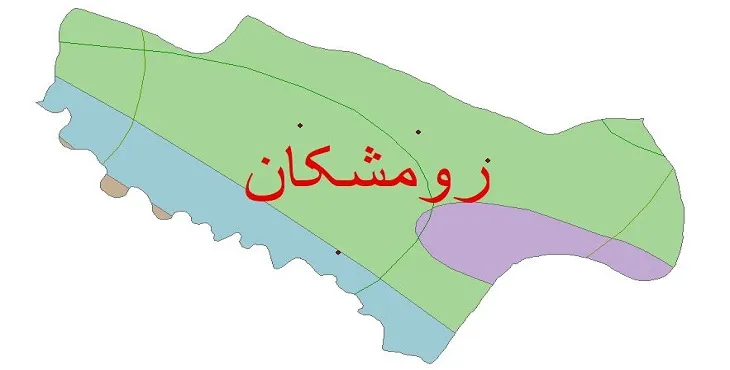 نقشه شیپ فایل اقلیمشناسی شهرستان رومشکان + 7 لایه اقلیمی