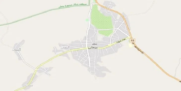 دانلود نقشه شهر بمپور + pdf با کیفیت بالا