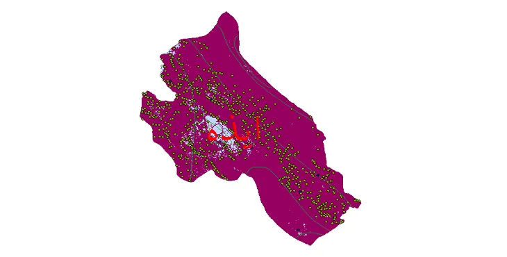 دانلود نقشه های شیپ فایل شهرستان ایذه + کاملترین لایه GIS