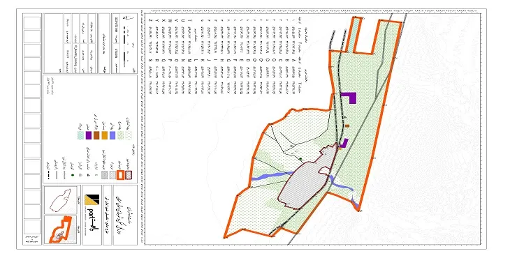نقشه محدوده و حریم شهر ایوانکی | کیفیت بالا