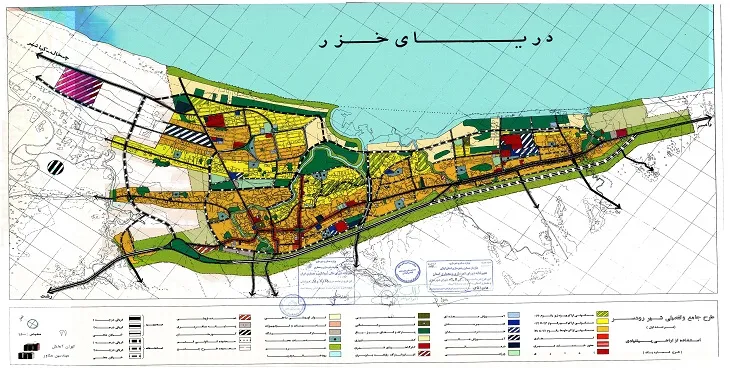 دانلود طرح جامع شهر رودسر سال 81 + آلبوم نقشه ها