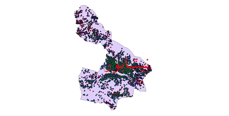 دانلود نقشه جمعیت نقاط شهری و روستایی شهرستان نیشابور از سال 1335 تا 1395