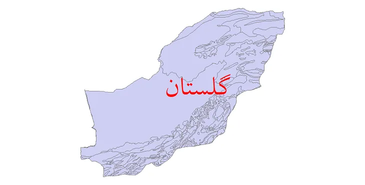 دانلود نقشه شیپ فایل (لایه GIS) زمین شناسی استان گلستان