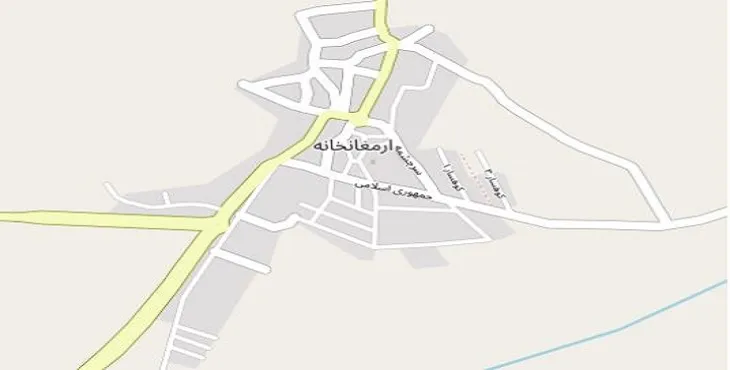 دانلود نقشه شهر ارمغانخانه + pdf با کیفیت بالا