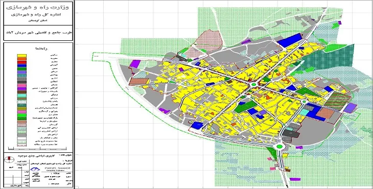 دانلود طرح جامع-تفصیلی شهر سریش آباد سال 91+آلبوم نقشه ها
