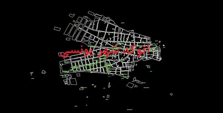 دانلود نقشه اتوکد شهر یونسی