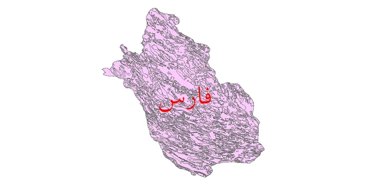 دانلود نقشه شیپ فایل (لایه GIS) زمین شناسی استان فارس